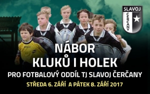 Nábor dětí do fotbalového oddílu