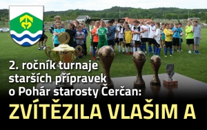 Starší přípravka Čerčan prvenství neobhájila