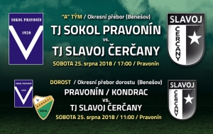 Sezóna čerčanské Slavoji začíná v Pravoníně