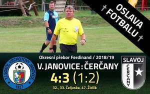 Janovická „oslava fotbalu“ v režii pana sudího