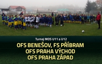 V Čerčanech se konal turnaj výběrů okresů v kategoriích U11 a U12