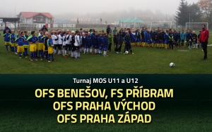 V Čerčanech se konal turnaj výběrů okresů v kategoriích U11 a U12