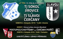 V sobotu nás čekají nevyrovnané Jírovice