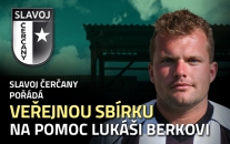 Veřejná sbírka Slavoje Čerčany pro Lukáše Berku