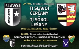 V sobotu s Lešany naposledy s diváky