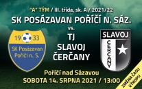 V sobotu od 13 hodin otevřeme sezónu 2021/22 zápasem v Poříčí