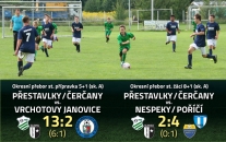 Žáci statečně bojovali, přípravka nadělovala