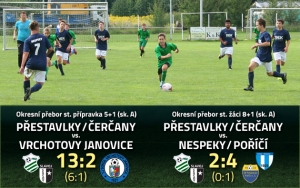 Žáci statečně bojovali, přípravka nadělovala