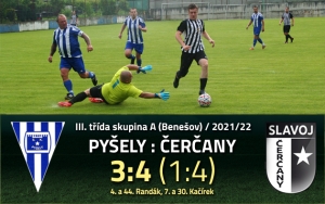 Pyšely se musely sklonit před Slavojem Čerčany